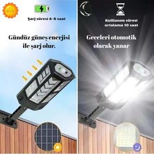 249 LED Şarjlı Kumandalı Güneş Enerjili Solar Aydınlatma Lamba