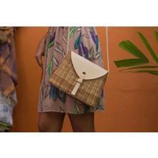 Estelle Wicker Bag El Yapımı Organik Hasır Kol Çantası