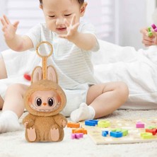 Labubu Have A Seat, Sevimli Canavarlar Labubu Renkli Peluş Oyuncak Anahtarlık Moda Çanta