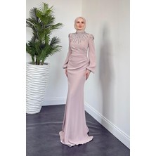 Aleda Balık Simli Abiye Taş