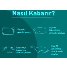 Homemor Premium Kare Kırlent Iç Yastık 2 Adet Ultra Dolgun Kırlent Yastığı  Hcs Silikon Vakum Ambalaj