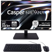 Casper Nirvana A80.1362-DF00P-V-S Intel Core I7-13620H 32GB Ram 1tb Nvme SSD Windows 11 Home Monitör Pc (All-In-One)