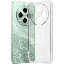 HANPORIUM Tecno Spark 30 Uyumlu Şeffaf Silikon Kılıf - Kamera Korumalı Esnek Tam Koruma Kapak