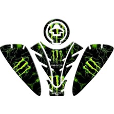 Gogo Tank Pad Set 009 Mnstr Yeşil-Siyah Yamaha YZF-R25 2019-2024