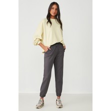 C&city Basic Jogger Eşofman Altı 802 Füme