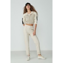 C&city Duble Paça Eşofman Altı 738 Taş