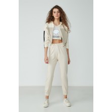 C&city Basic Jogger Eşofman Altı 734 Taş