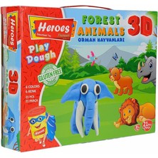 ERN-571 Heroes 3D Orman Hayvanları Seti