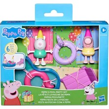 Peppa Pıg Anılar Oyun Seti Peppa's Pool Party Set F9511