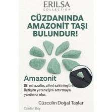 Sertifikalı Ham Cüzdan Boy Amazonit Taşı Kütle - Duygusal Denge ve Günlük Huzur Taşı
