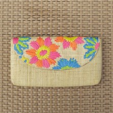 Beng Artisans Casey Embroidered Envelope Clutch