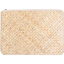 Beng Artisans Havana Clutch El Yapımı Organik Hasır Clutch