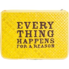 Beng Artisans “everythıng Happens For A Reason“ Clutch