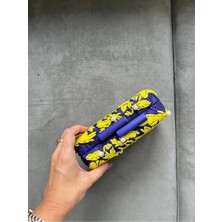 Maggie Embroidered Hard Clutch El Yapımı Hasır El Çantası