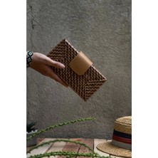 Beng Artisans Sonia Rattan Crossbody Bag El Yapımı Hasır El&omuz Çantası