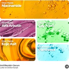 Glisseo Anti Blemish+ %10 Niacinamide %0,5 Kojik Asit Akne ve Lekelenme Karşıtı, Ton Eşitleyici Yüz Bakım Serumu 30 Ml