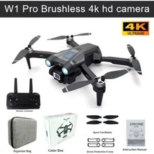 W1 Pro S 4K Hd Kamera Drone – Katlanabilir, Wifi Fpv, Fırçasız Motor, Engel Kaçınma, Mini Iha