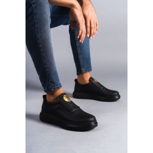 Kent Moda Bağcıksız Cilt Erkek Günlük Sneaker Ayakkabı