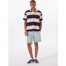 Erkek Regular Fit Desenli Denim Şort M5GD35D5M51GAL1 Gj Jogger Denım S