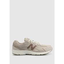 New Balance M480CR5 Unisex Yürüyüş Ayakkabısı Bej Kauçuk Tabanlı Suni Deri Malzeme