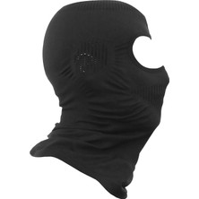 Gp Kompozit Yazlık Motorcu Balaklava Maske Siyah (1 Adet Boyunluk Buff Hediye)