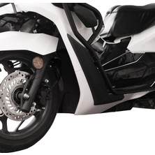 Gp Kompozit Honda Pcx 125 / 150 2025 Uyumlu Alt Bacak Koruma Siyah