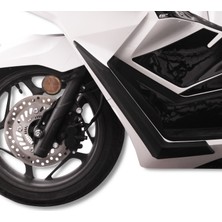 Gp Kompozit Honda Pcx 125 / 150 2025 Uyumlu Alt Bacak Koruma Siyah
