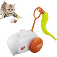 Hakdem Pet Şarjlı Robot Araba Kedi Oyuncağı