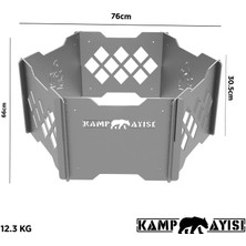 Kamp Ayısı® 6gen™ Taşınabilir Katlanır Ateş Çukuru