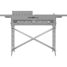 Kamp Ayısı Kamp Ayısı® Grillhero™ Çantalı Katlanır Taşınabilir Modüler Kamp Barbekü Istasyonu - Bagaja Sığar