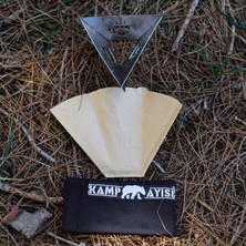 Kamp Ayısı Kamp Ayısı® Barista Dripper™ Filtre Kahve Damıtıcı: Katlanır Paslanmaz Metal Kahve Demleme Aparatı