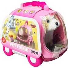 Vardem Oyuncak Taşıma Araba Çantalı Hareketli Pilli Köpek Set JND-6802