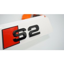 Dk Tuning S2 Siyah Abs Bagaj Logo Arma Audi Ile Uyumlu