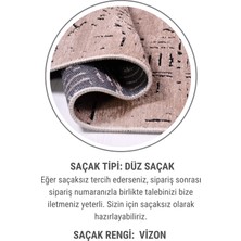 Venüs Bej/füme Iskandinav Desenli Kaymaz Pamuk Kilim – Makinede Yıkanabilir, Modern ve Dayanıklı Tasarım Halı