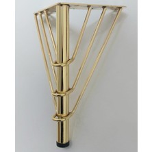 15 cm Gold Metal Telli Mobilya Ayağı