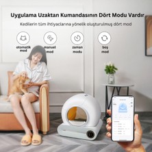 River World Kediler Için Tuvalet Otomatik Akıllı