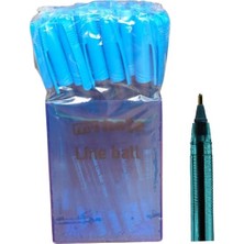 Mynote Line Ball 50'li Pp Kutu Neon Mavi