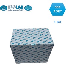 Plastik Damlalık Pastör Pipet  1 ml - 500 Adet / Kutu