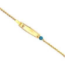 Cigold Taşlı Çocuk Bileklik 14 Ayar Altın 1.90 gr OA-C11303029269