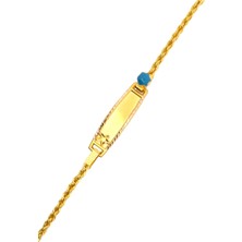Cigold Taşlı Çocuk Bileklik 14 Ayar Altın 2.00 gr OA-C11303029267