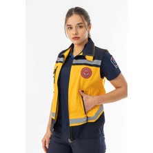 112 Giyim 112 Acil Tıp Teknisyeni Yelek Reflektörlü  (ATT004)