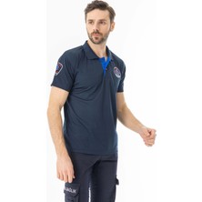 112 Giyim 112 Acil Paramedik T-Shirt  Lacivert (ATT002)