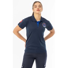 112 Giyim 112 Acil Paramedik T-Shirt  Lacivert (ATT002)