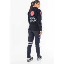 112 Giyim 112 Acil Tıp Teknisyeni Fermuarlı Polar Ceket  (ATT006)