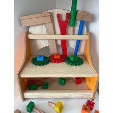 Ahşap Tamir Takım Tezgahı Büyük Boy Montessori Oyuncak
