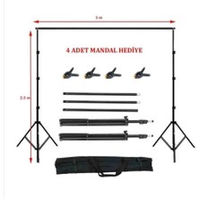 Akdeniz Greenbox 2X3M Green Screen Stand