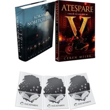 Ateşpare 1 Canavar Mı Kahraman Mı? Ciltli ve Sokak Nöbetçileri 2 Ciltli Aslı Arslan 2li Set + Hediyeli