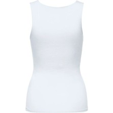 Only Kadin Beyaz Onlfelina S/l 2-Way Top Jrs T-Shirt 15340909-BRIGHTWHI