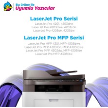 Hp Color Laserjet Pro Mfp 4303DW Muadil Toner Takımı / Hp 230A W2300A