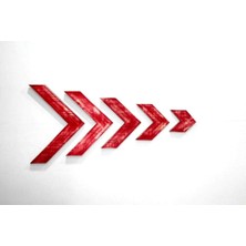 Dekoratif Ahşap Duvar Süsü, Ok, Yön Okları, Çıkış